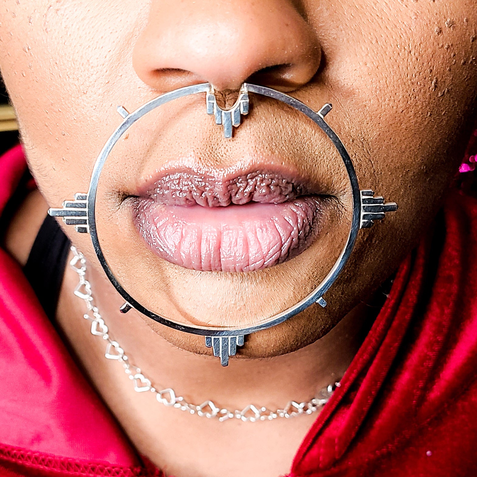 Big Celestial Hoop Septum Ring Inchoo Bijoux Big Celestial Hoop Septum Ring Inchoo Bijoux