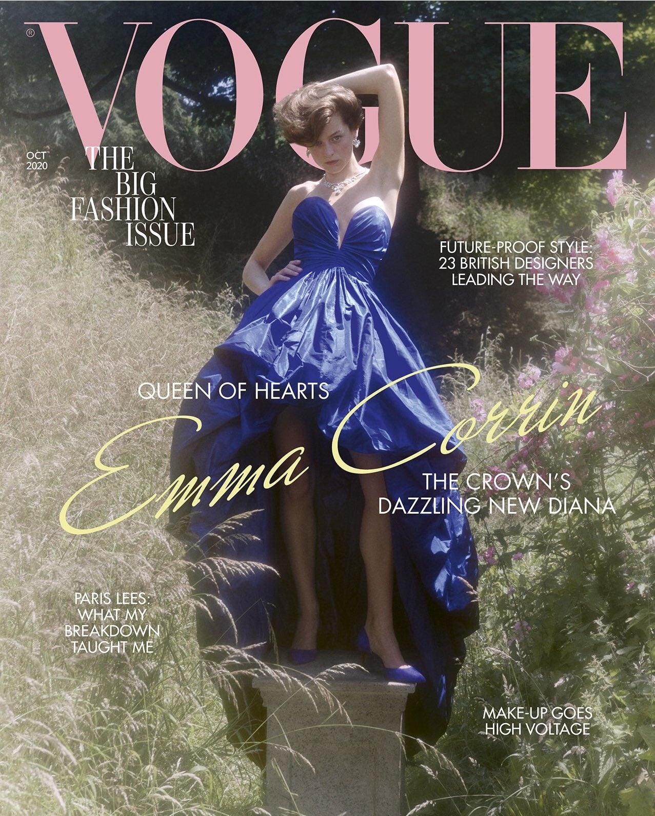 Inchoo Bijoux in British VOGUE October 2020 - Cover Emma Corrin
