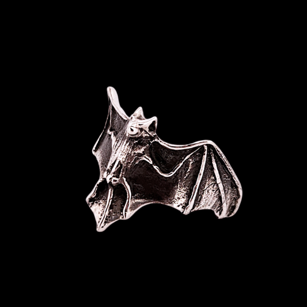 Collection of Fortuna Noctis Phallus Bat Ring Sterling Silver - Inchoo Bijoux in a gallery layout