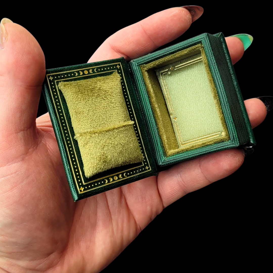 Collection of Green Book Ring Box in a gallery layout