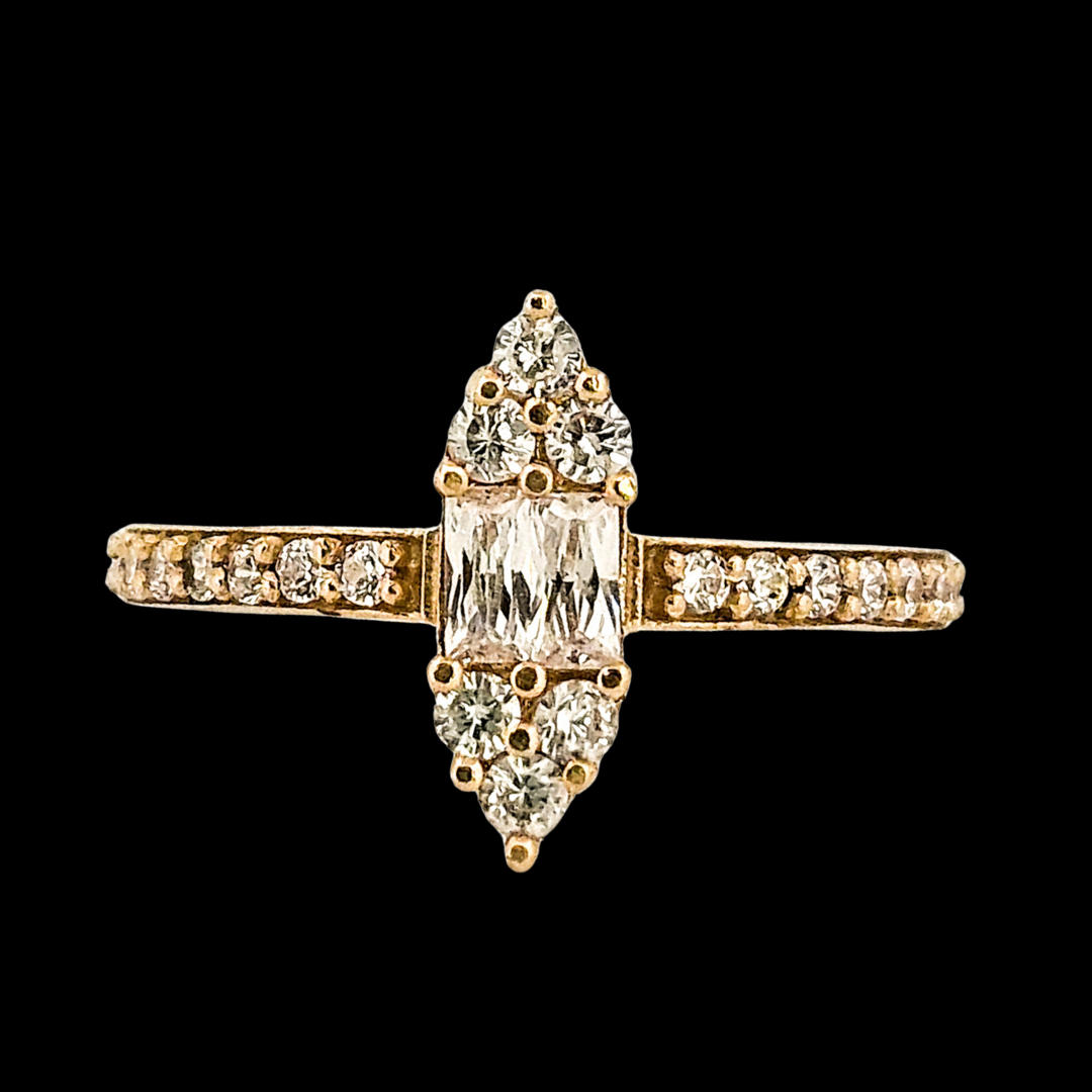 Collection of Twin Souls Ring - Gold and Diamonds - Inchoo Bijoux in a gallery layout