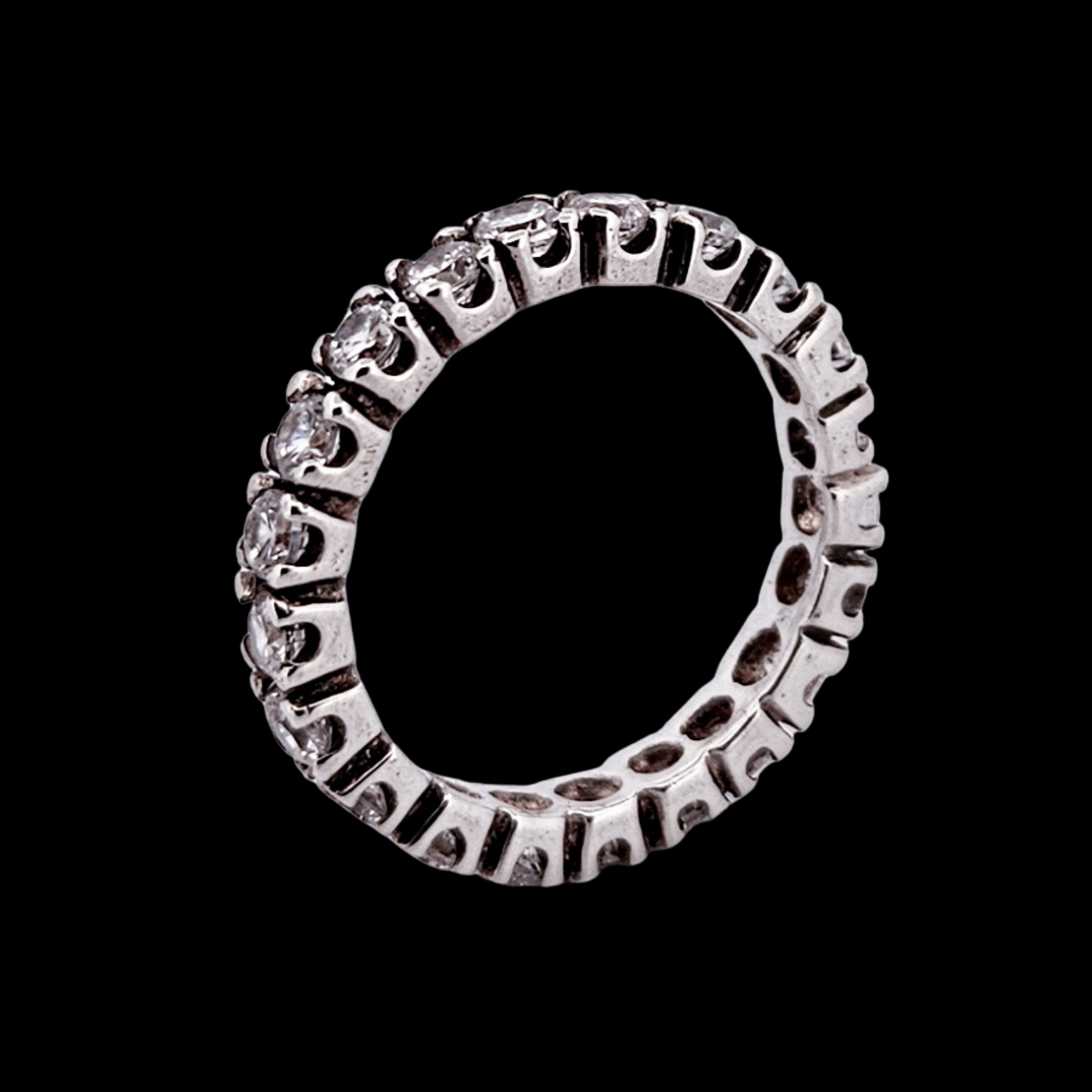 Collection of Eternity Wedding Ring 3mm - Inchoo Bijoux in a gallery layout