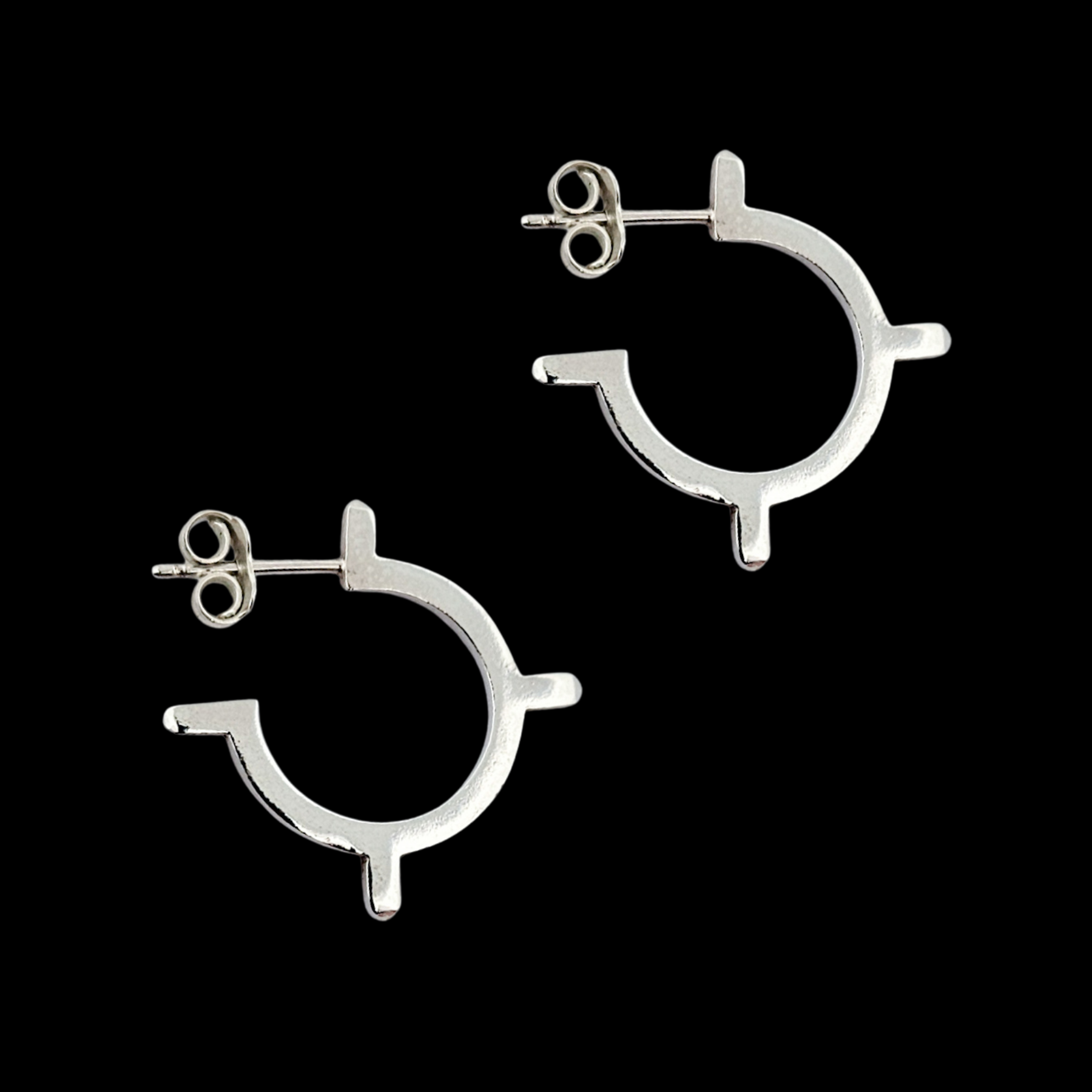Collection of Small Celestial Hoop Earrings - Inchoo Bijoux in a gallery layout