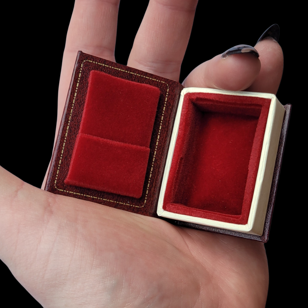 Collection of Red Book Ring Box in a gallery layout
