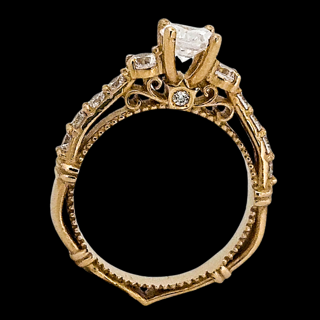 Collection of Fit for a Demoness Ring - Gold and Diamonds - Inchoo Bijoux in a gallery layout