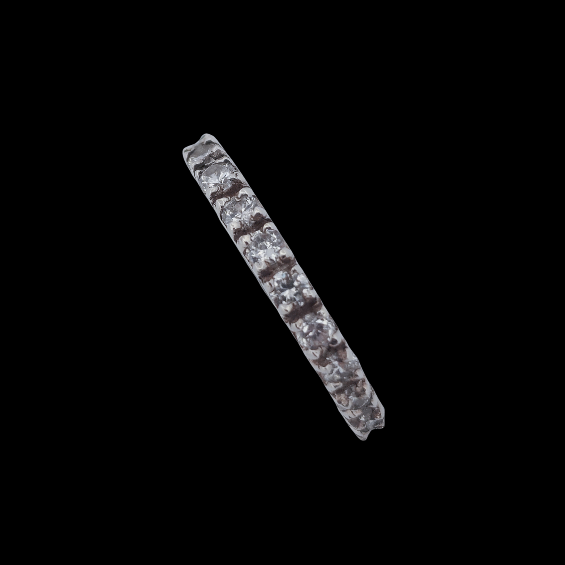 Collection of Eternity Wedding Ring 2mm - Inchoo Bijoux in a gallery layout