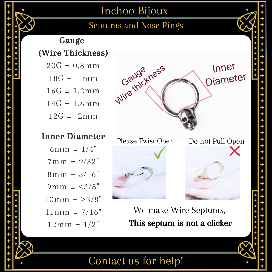 Masc 4 Masc Pride Flag Septum Piercing Marquise – Inchoo Bijoux