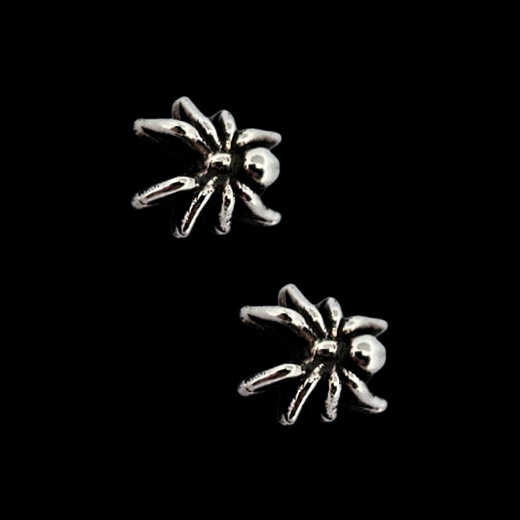 Collection of Tiny Spider Stud Post Earrings - Inchoo Bijoux in a gallery layout