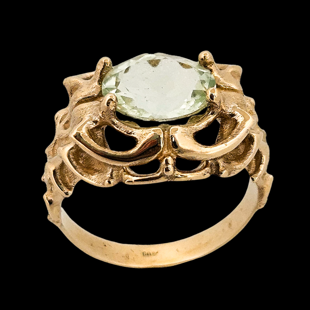 Collection of Disco & Decay Gold Ring - Beryl in a gallery layout