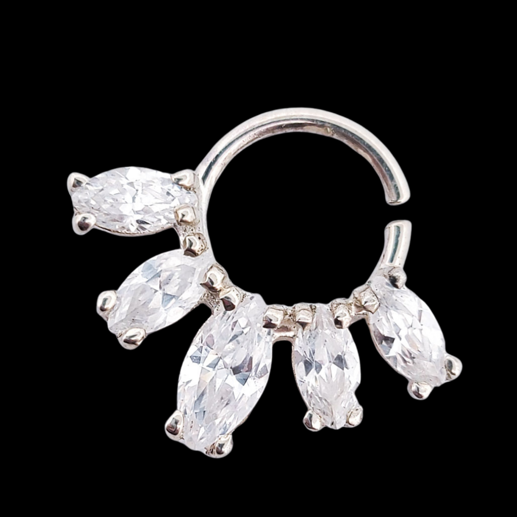 Collection of Statement Marquise Septum Piercing - Inchoo Bijoux in a gallery layout