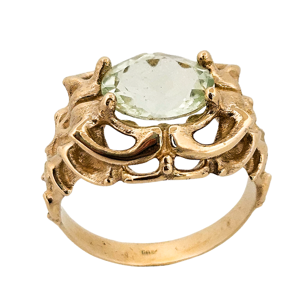 Collection of Disco & Decay Gold Ring - Beryl in a gallery layout