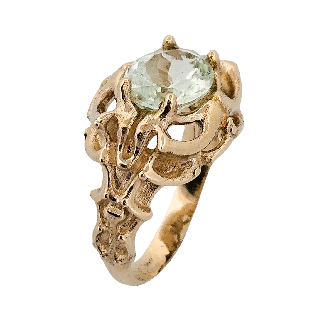 Collection of Disco & Decay Gold Ring - Beryl in a gallery layout