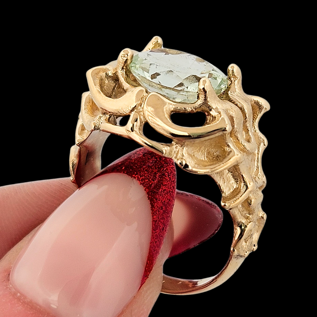 Collection of Disco & Decay Gold Ring - Beryl in a gallery layout