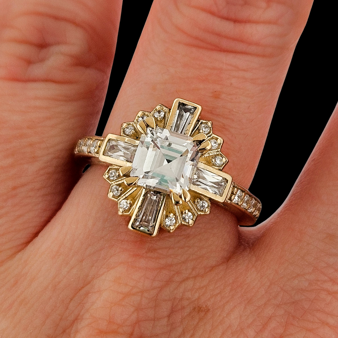 Collection of Roaring Ring - Solid Gold and Diamonds - Inchoo Bijoux in a gallery layout