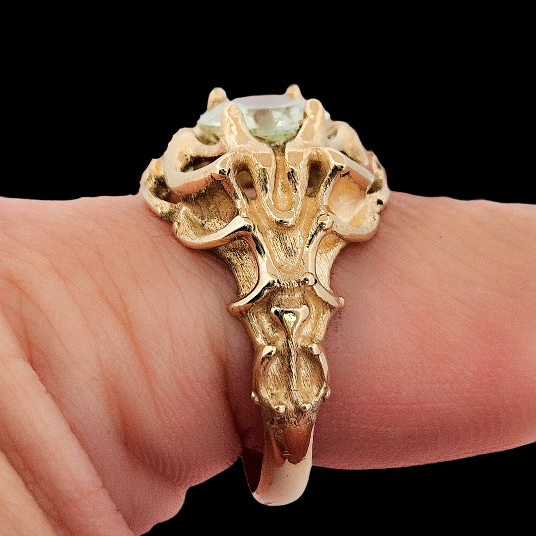 Collection of Disco & Decay Gold Ring - Beryl in a gallery layout