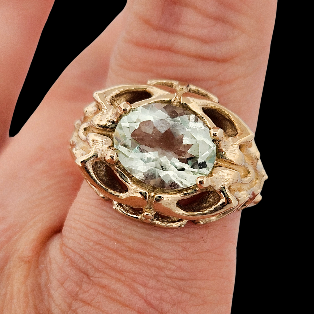 Collection of Disco & Decay Gold Ring - Beryl in a gallery layout