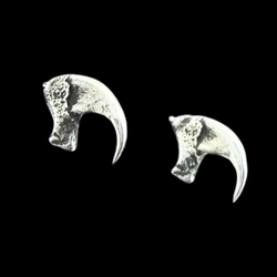 Collection of Cat Claw Stud Earrings in a gallery layout