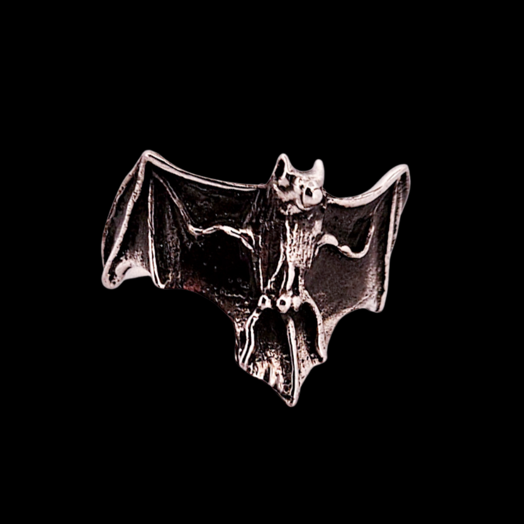 Collection of Fortuna Noctis Phallus Bat Ring Sterling Silver - Inchoo Bijoux in a gallery layout