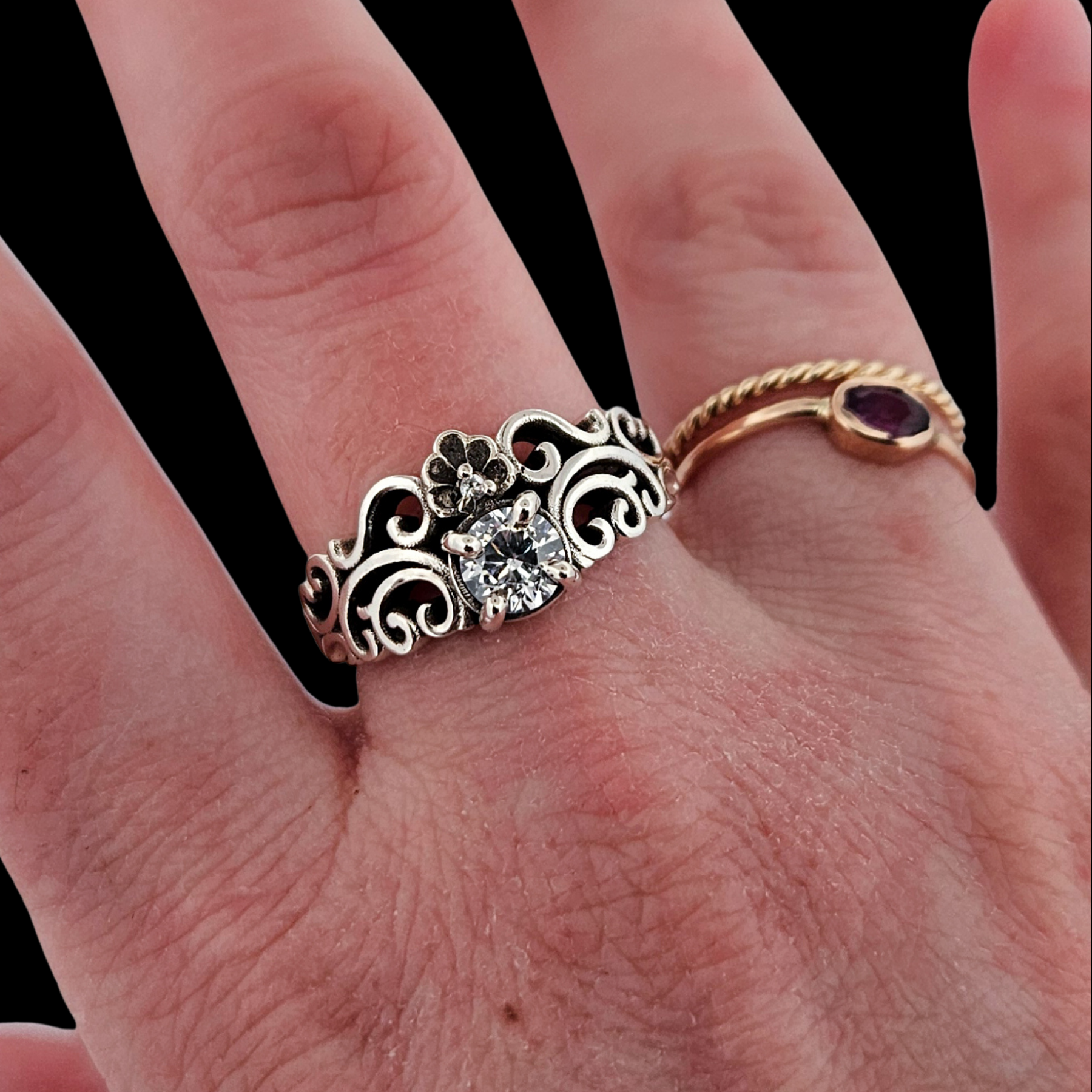 Collection of Birth of Venus Sterling Silver Ring - Inchoo Bijoux in a gallery layout