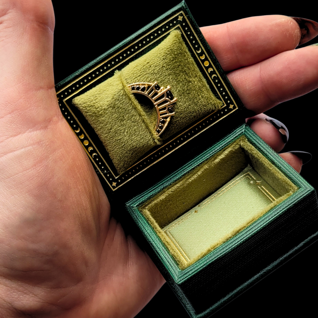 Collection of Green Book Ring Box in a gallery layout