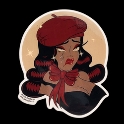 Collection of Marion Pin Up Sticker in a gallery layout