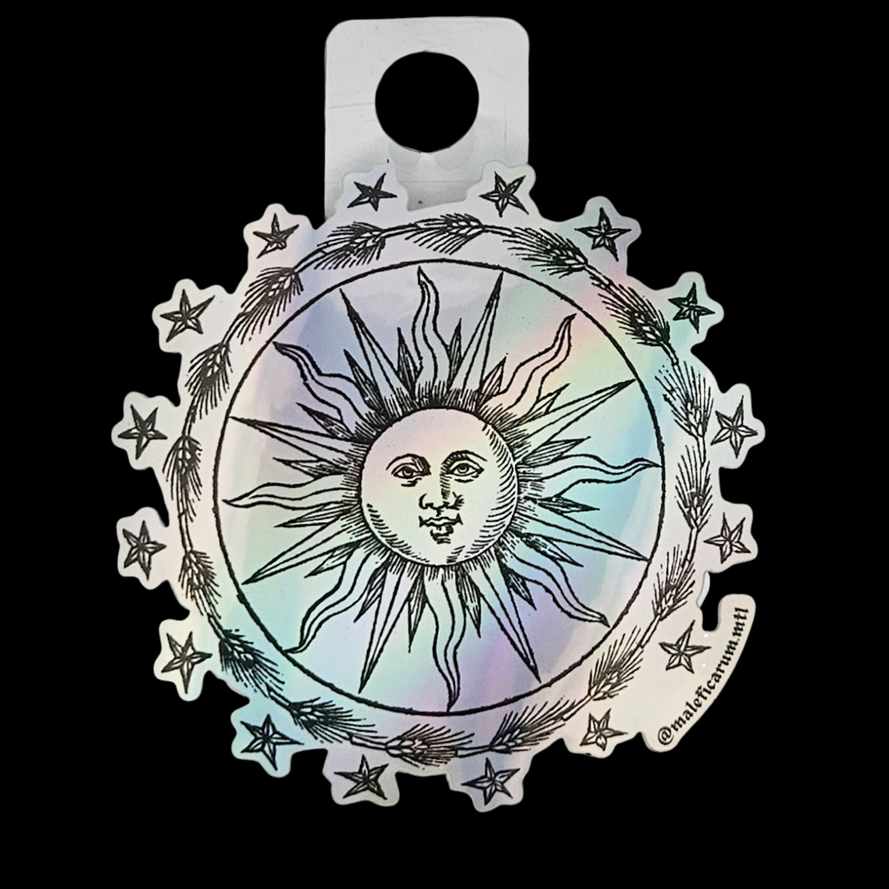 Collection of Holo Sun Sticker - Inchoo Bijoux in a gallery layout