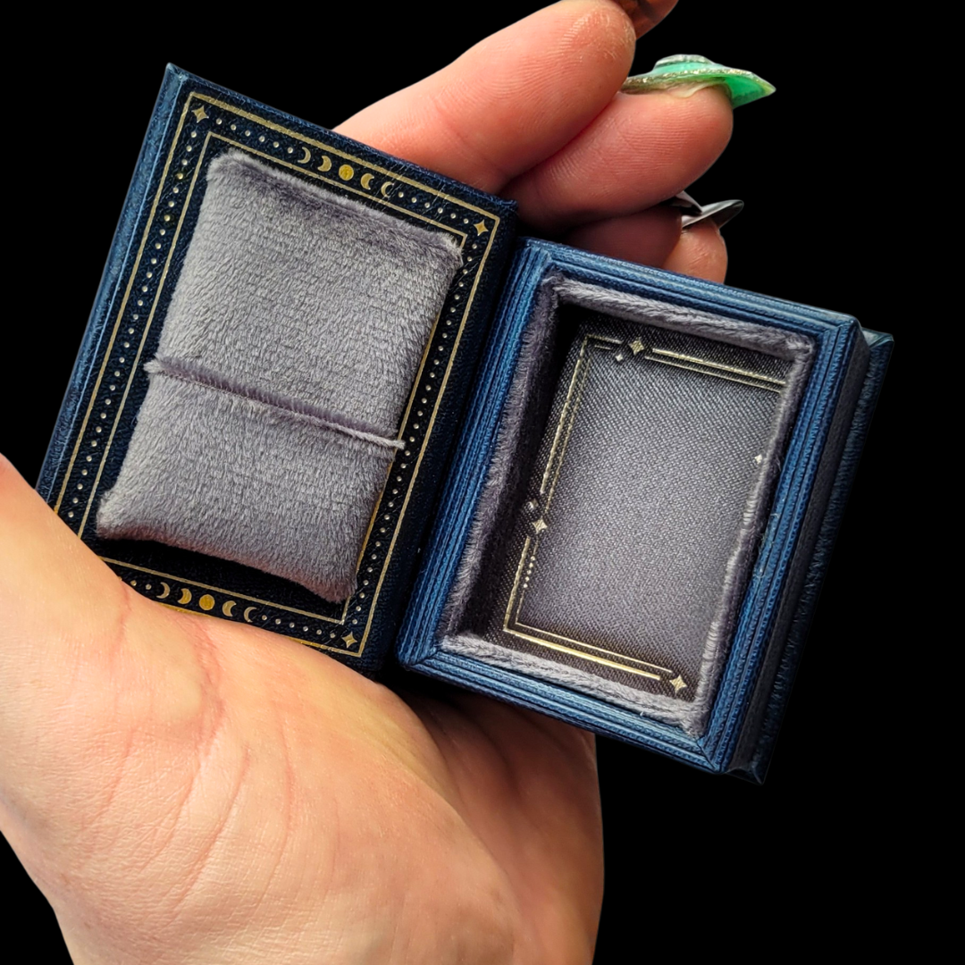 Collection of Blue Book Ring Box in a gallery layout