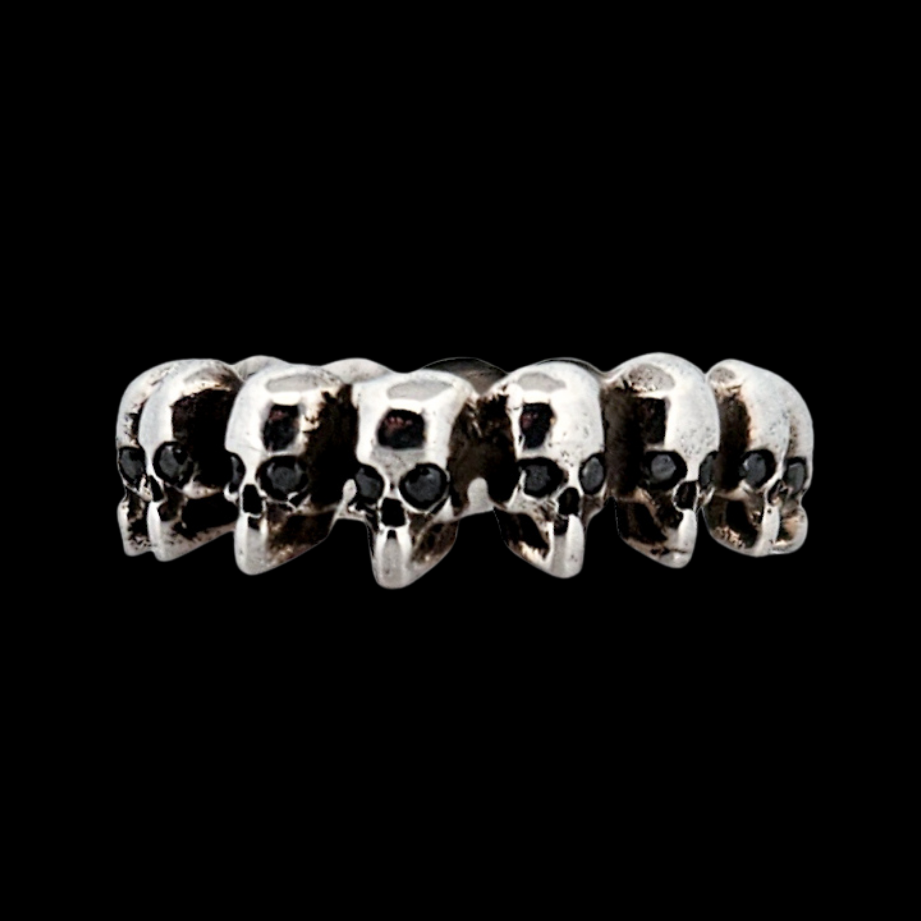 Collection of Eternity Skull Ring - Inchoo Bijoux in a gallery layout