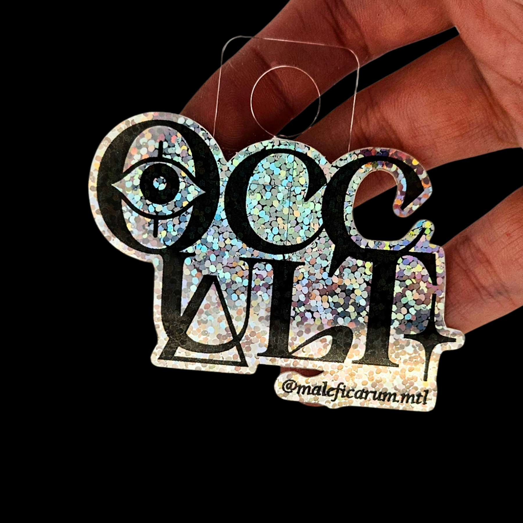 Collection of Glitter Occult Sticker - Inchoo Bijoux in a gallery layout