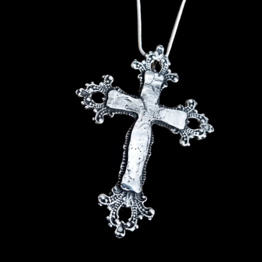 Collection of Big Baroque Cross Pendant - Inchoo Bijoux in a gallery layout