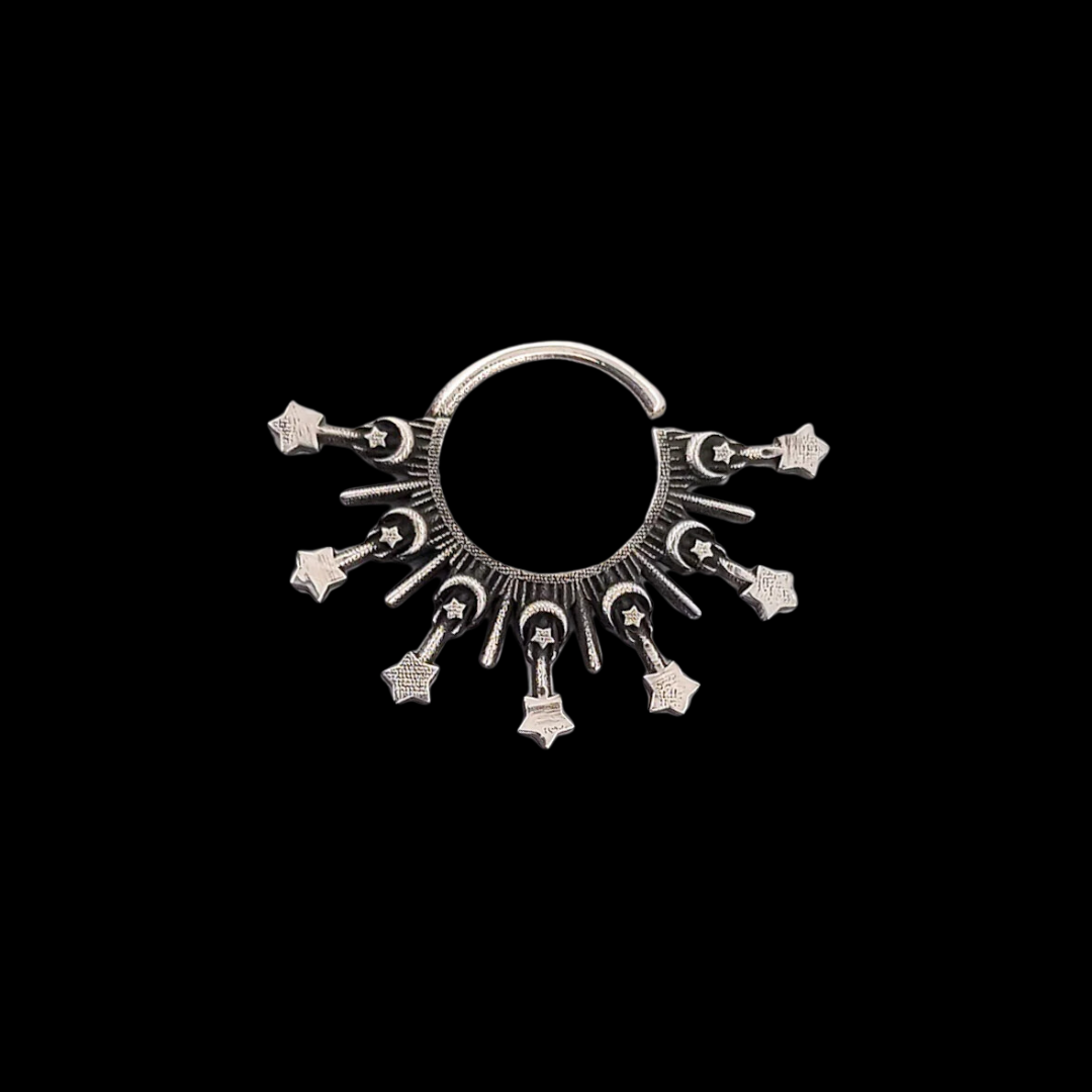 Collection of Celestial Aura Septum Piercing in a gallery layout