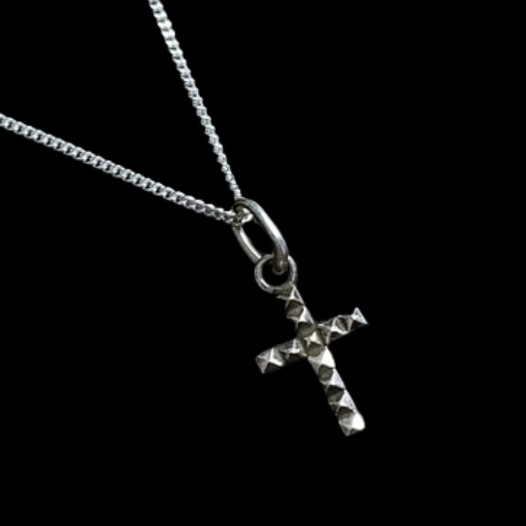 Collection of Tiny Studded Cross Pendant - Inchoo Bijoux in a gallery layout