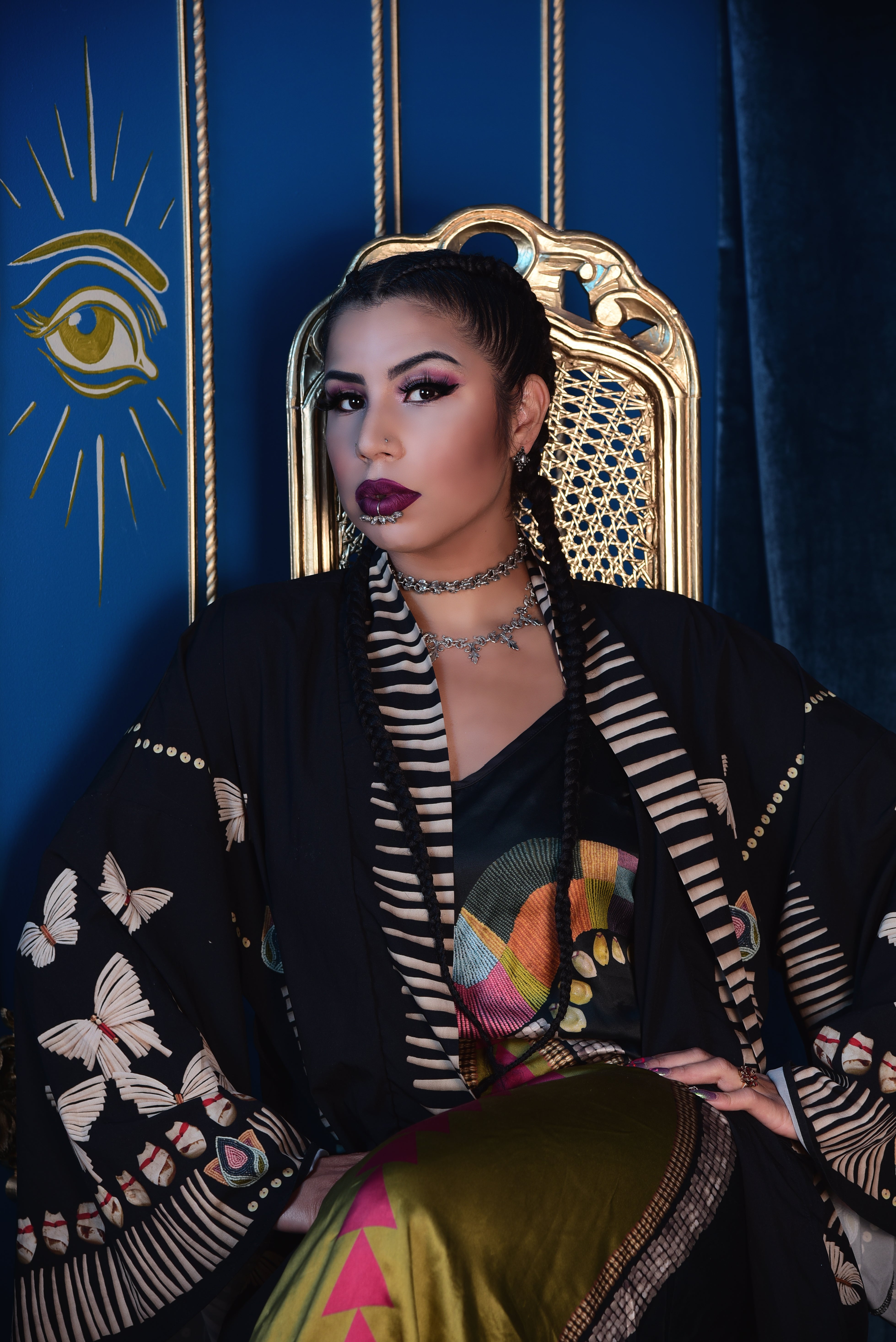 Collection of Vamp Lace Choker Necklace in a gallery layout