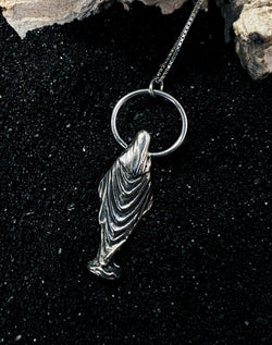 Collection of Big Virgin Mary Mother Vulva Pendant in a gallery layout