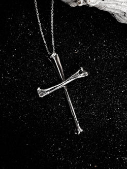 Collection of Heavy Bone Cross Pendant in a gallery layout