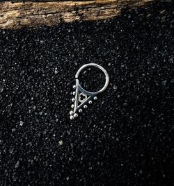 Collection of Gothic Church Roof Septum Piercing in a gallery layout