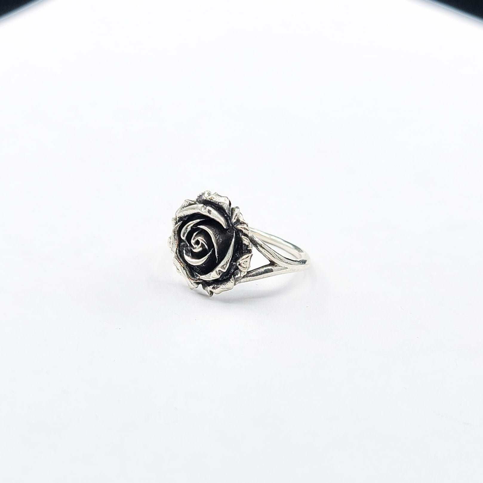 Collection of Statement Silver Rose Ring - Inchoo Bijoux in a gallery layout