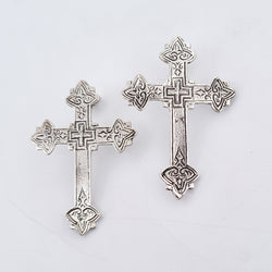 Collection of Armenian Cross Earrings in a gallery layout