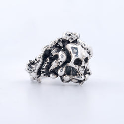 Collection of Catacombes Skull Signet Ring - Unisex in a gallery layout