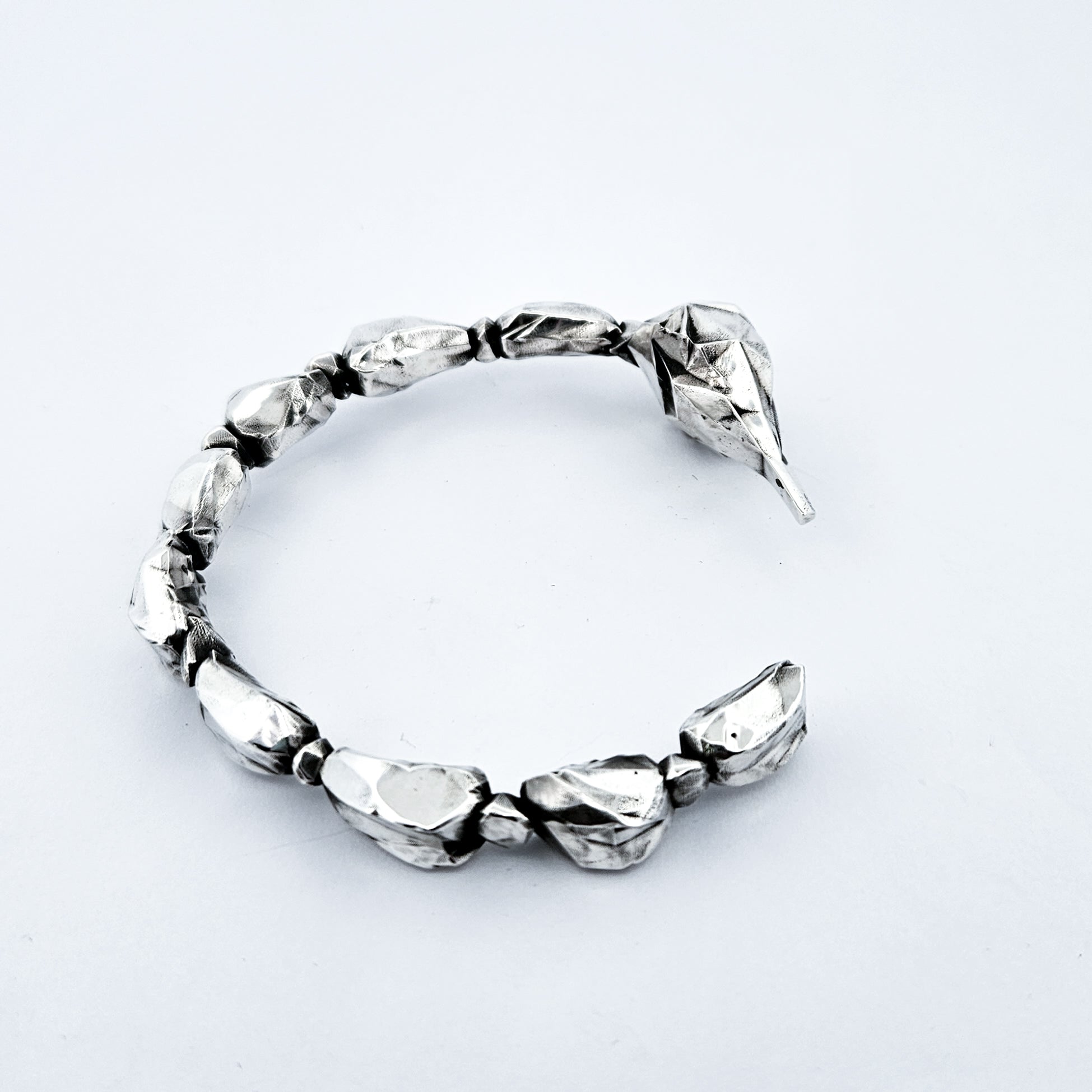 Collection of Big Heavy Scorpion Stinger Bangle Bracelet in a gallery layout