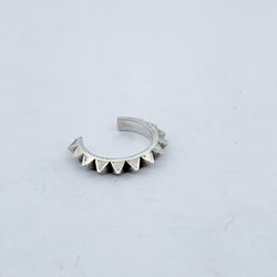 Collection of Studded Lip Ring - Ear Cuff - Accessory in a gallery layout