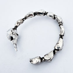 Collection of Big Heavy Scorpion Stinger Bangle Bracelet in a gallery layout