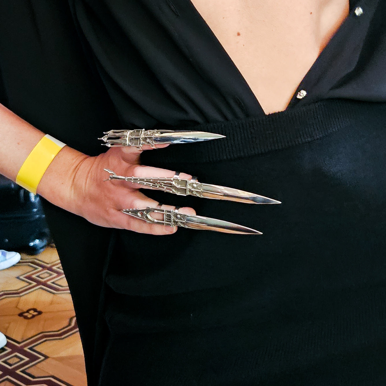 Collection of Oversized Gothic Church Claw with Detailed Angel in a gallery layout