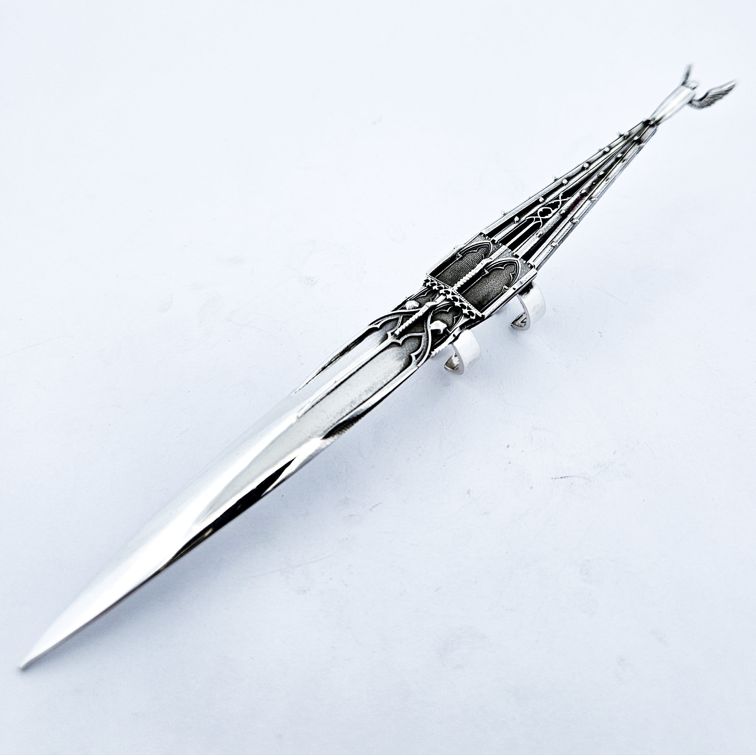 Collection of Oversized Gothic Church Claw with Detailed Angel in a gallery layout