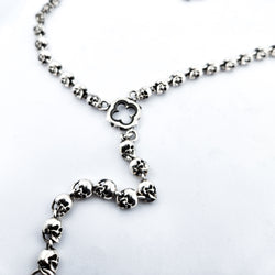 Collection of Heavy Skull Rosary Necklace - Pendant Selection in a gallery layout