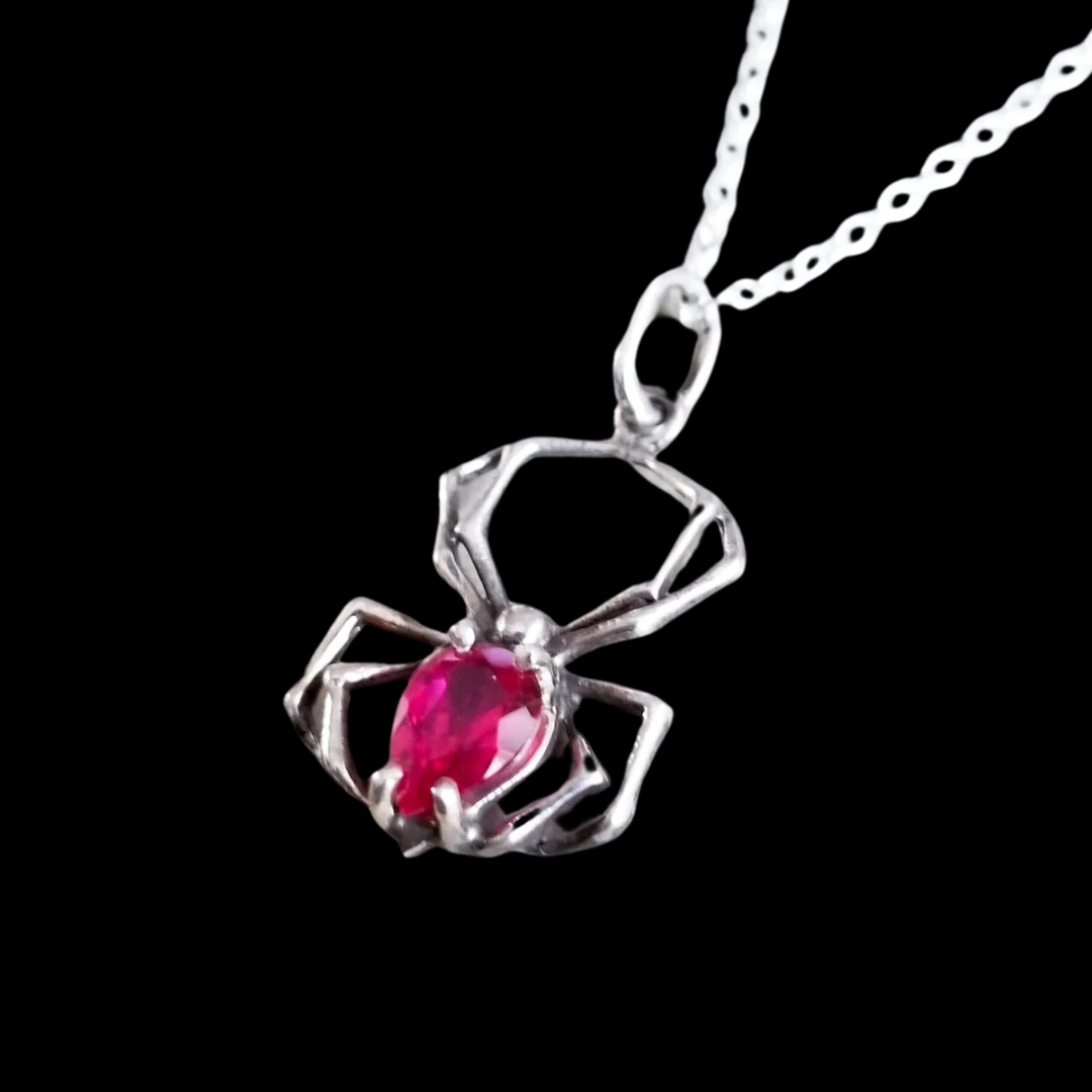 Collection of Radiant Red Spider Pendant - Inchoo Bijoux in a gallery layout