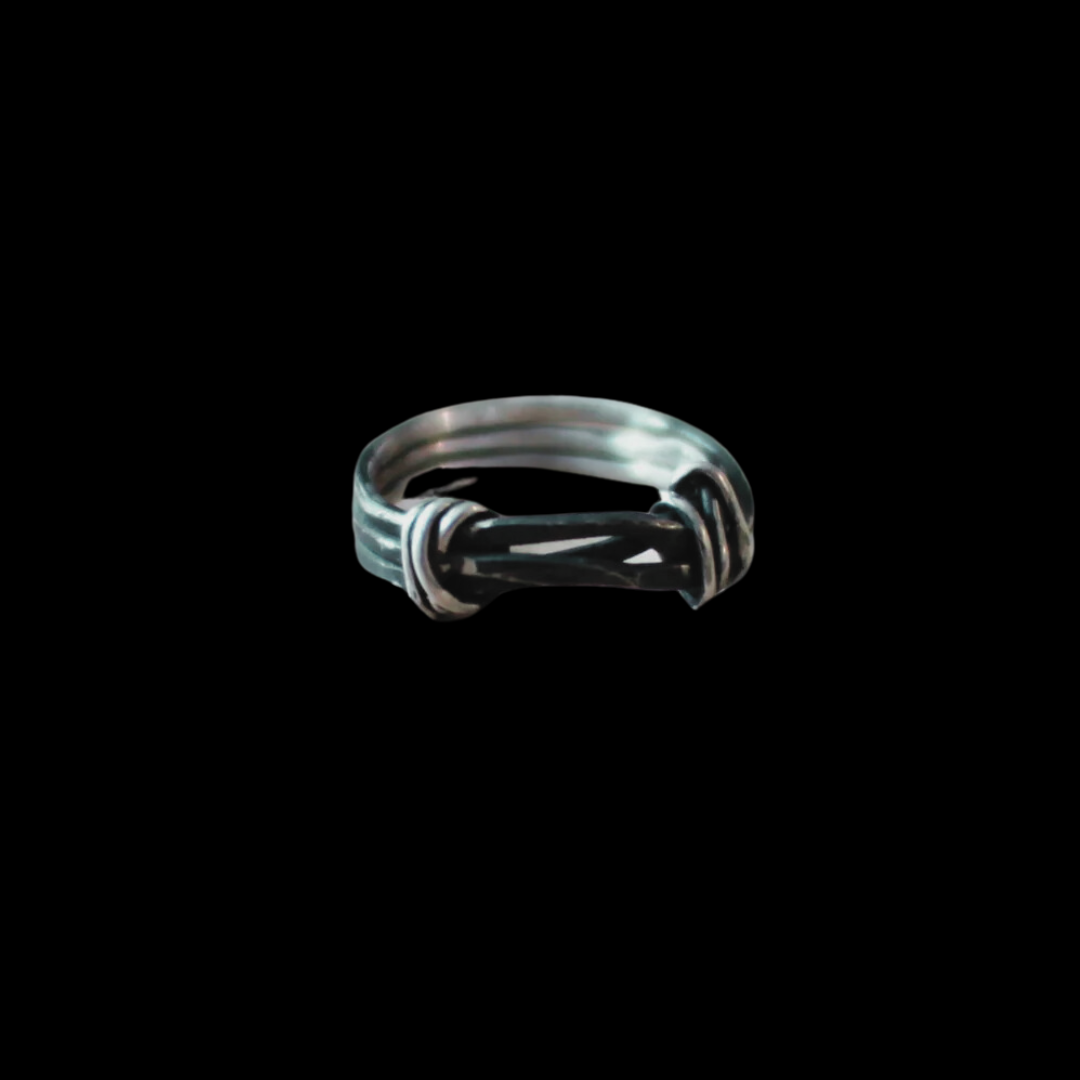 Collection of Alternative Silver Mens Wedding Band Ring - Inchoo Bijoux in a gallery layout