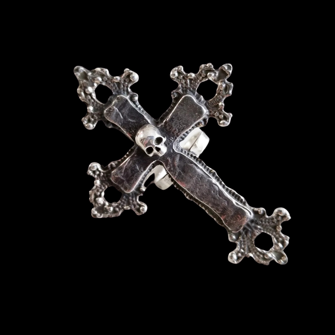 Collection of Big Baroque Skull Ring - Inchoo Bijoux in a gallery layout