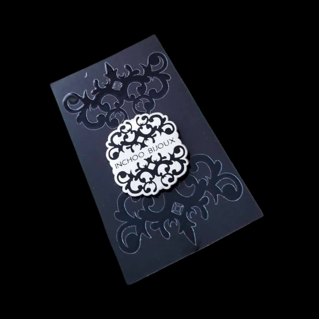 Collection of Inchoo Bijoux Goth Hard Enamel Pin - Inchoo Bijoux in a gallery layout