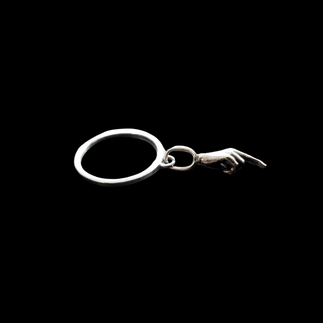 Collection of Flying Fuck Ring - Middle Finger - Inchoo Bijoux in a gallery layout